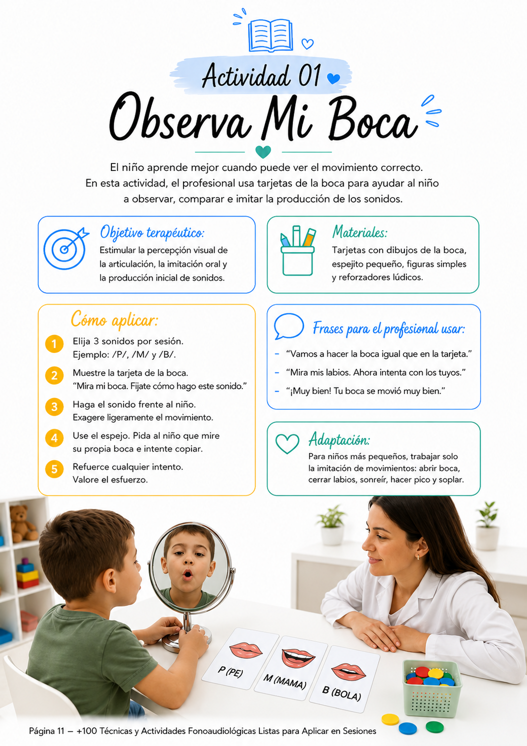 Actividad Observa mi boca