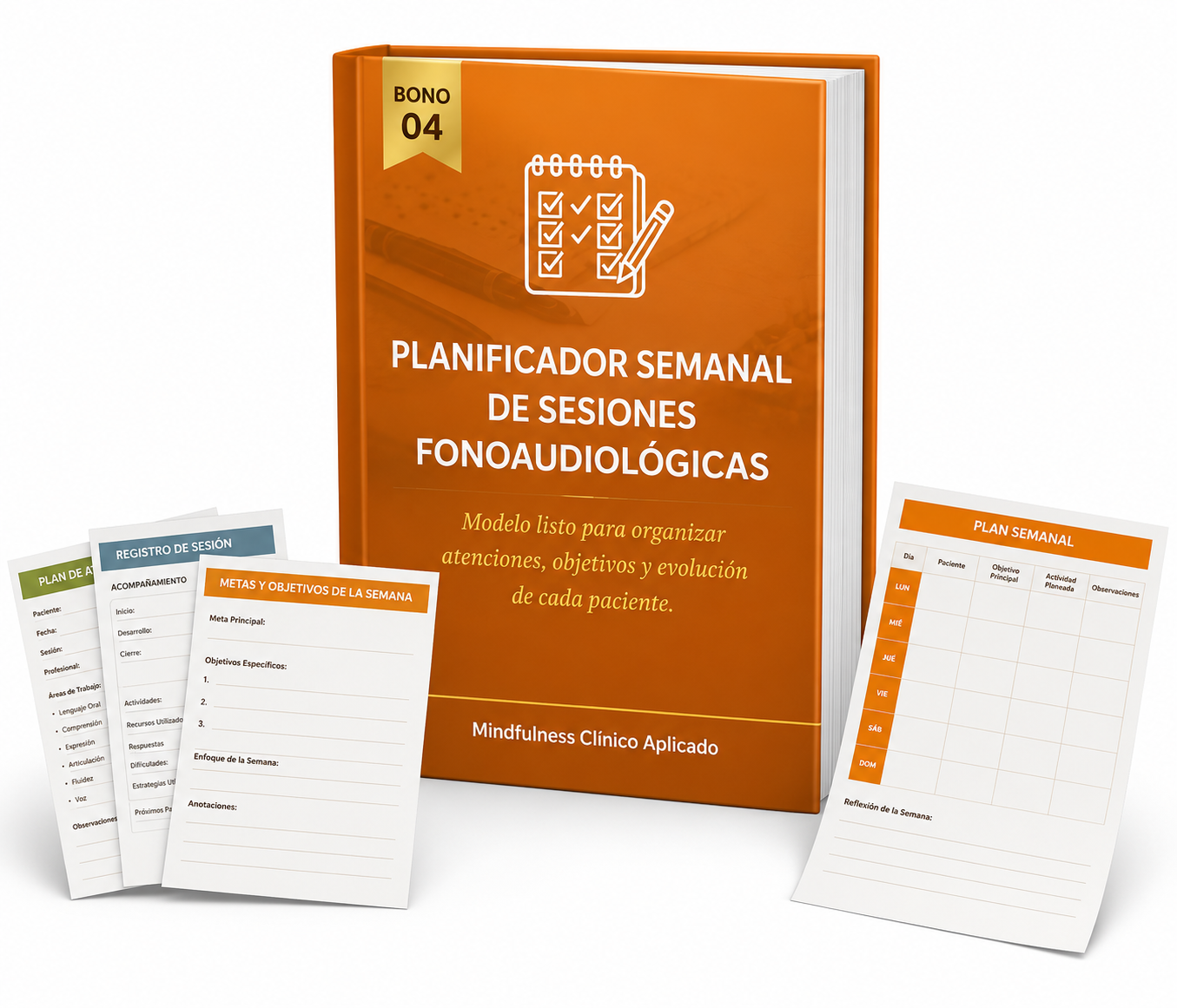 Planner Semanal de Sesiones Fonoaudiológicas
